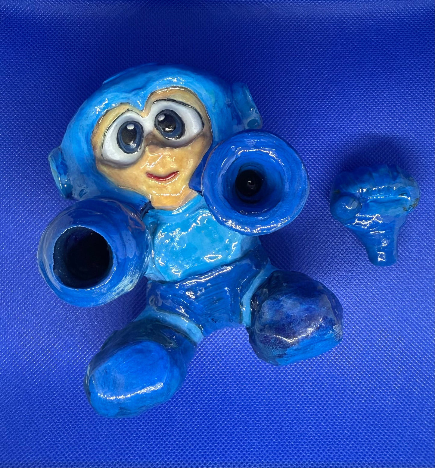 Mega Man Inspired Pipe/Vape Holder