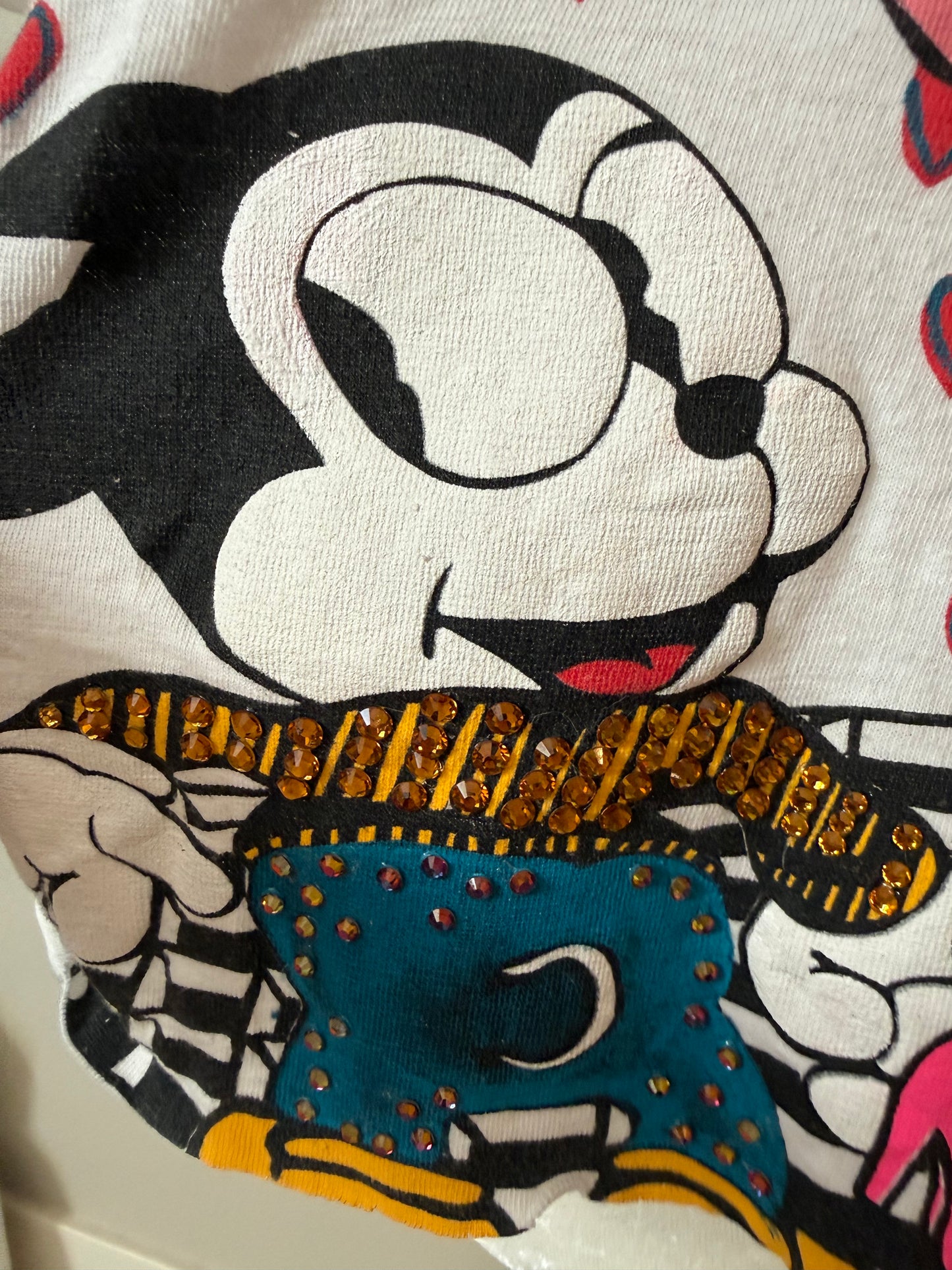 Blonde Betty cropped tee