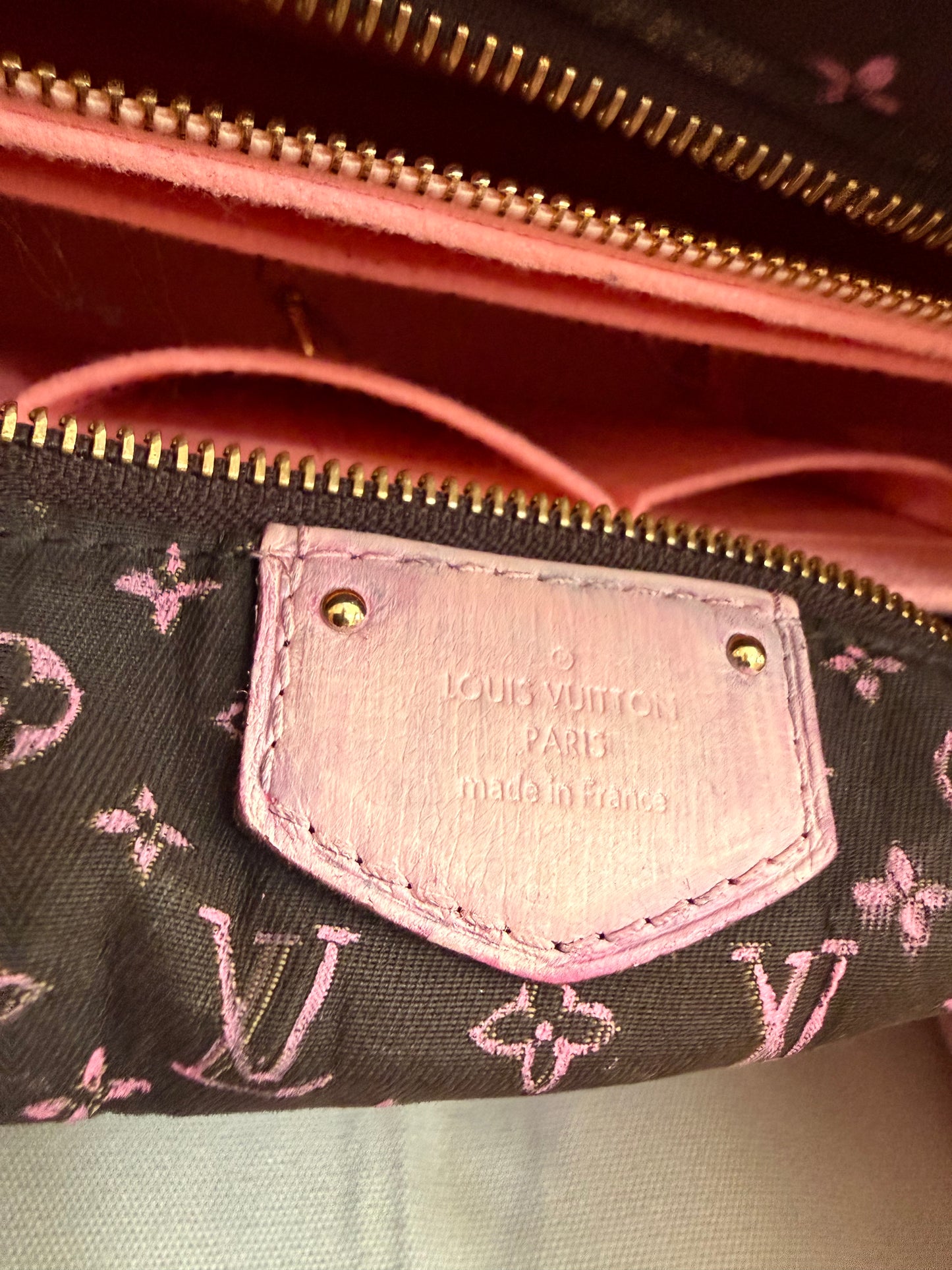 Vintage reworked Louis Vuitton Handbag. Authentic