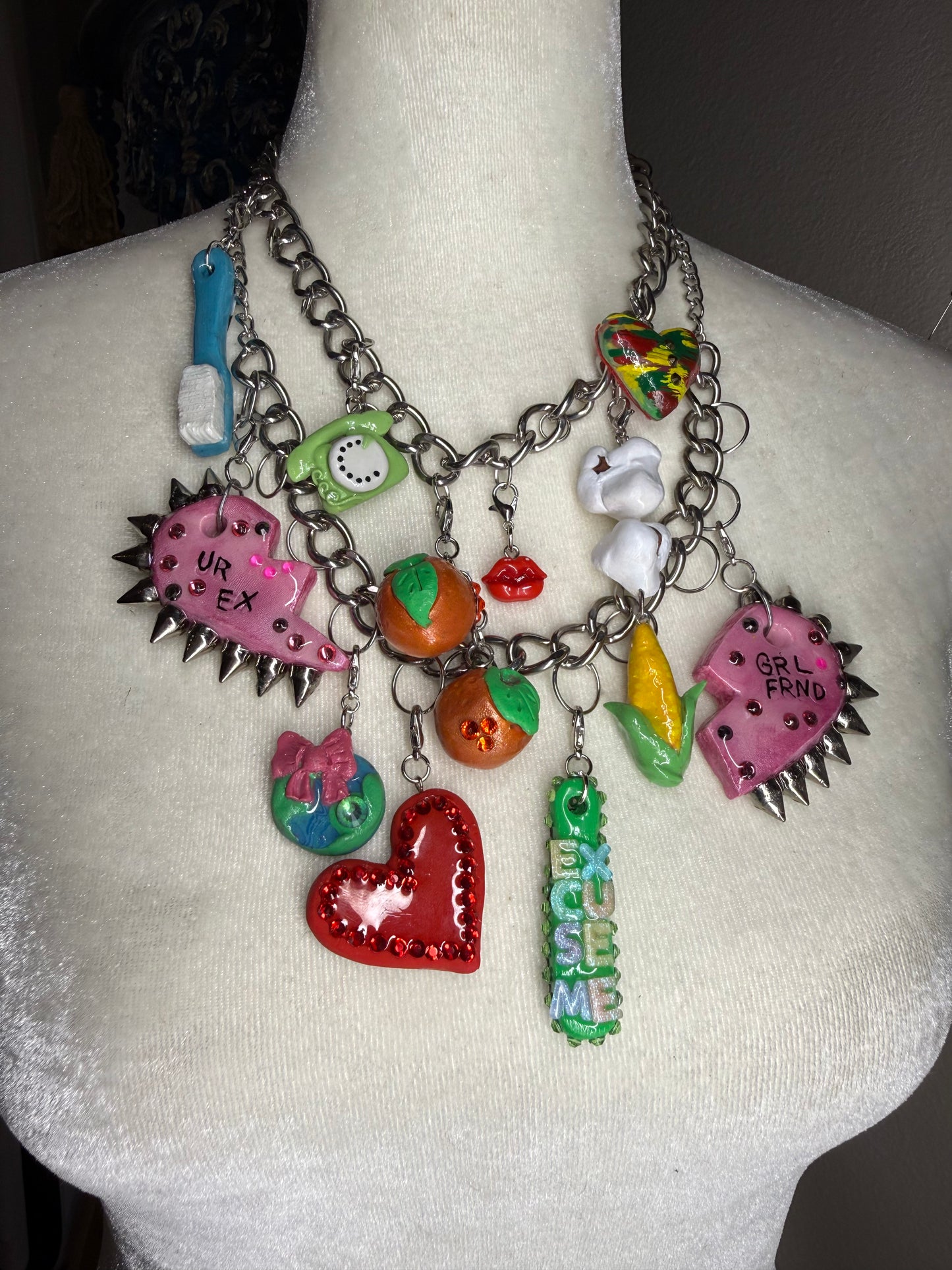 NO DOUBT inspired charm necklace