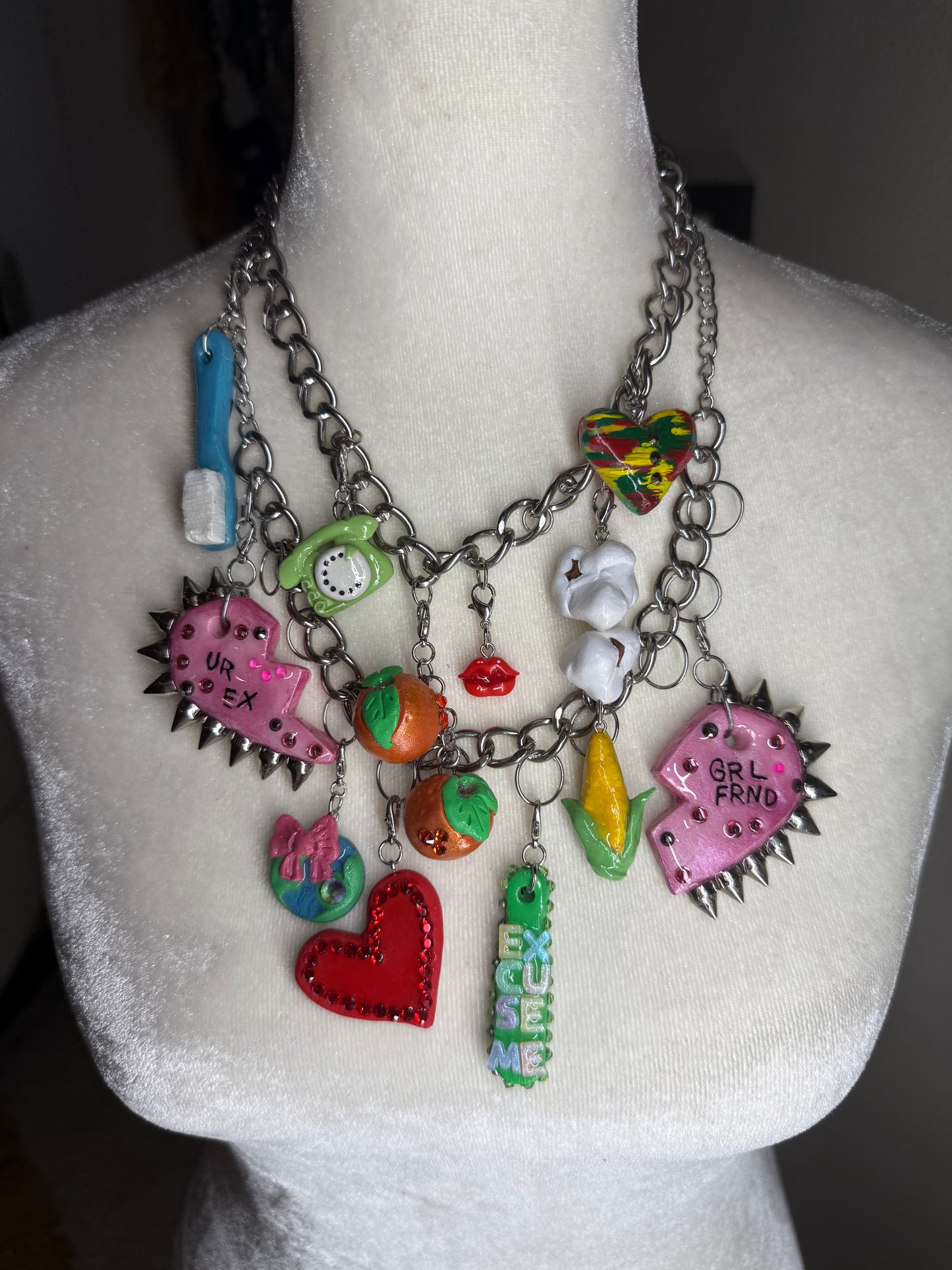 NO DOUBT inspired charm necklace