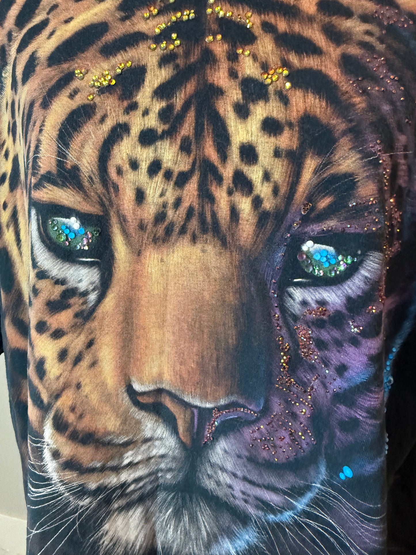 1998 Liquid Blue Vintage Tag Leopard Tee
