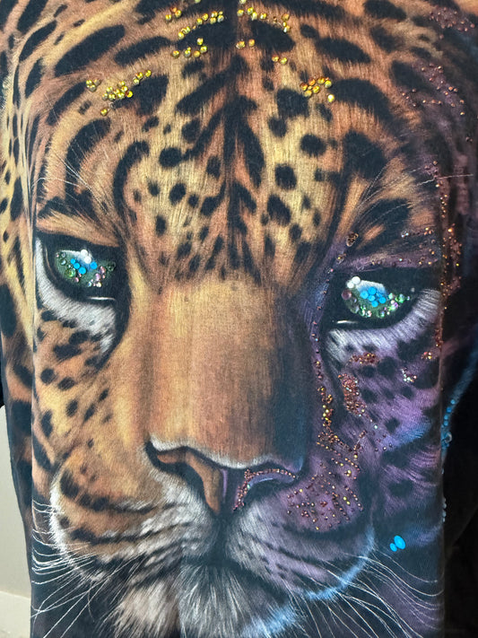 1998 Liquid Blue Vintage Tag Leopard Tee