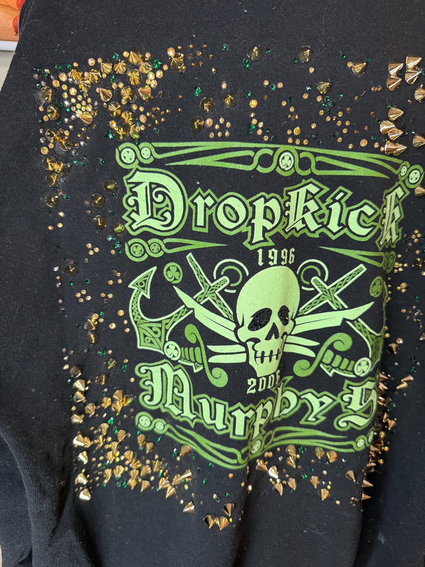 Vintage Dropkick Murphys Zipper Hoodie