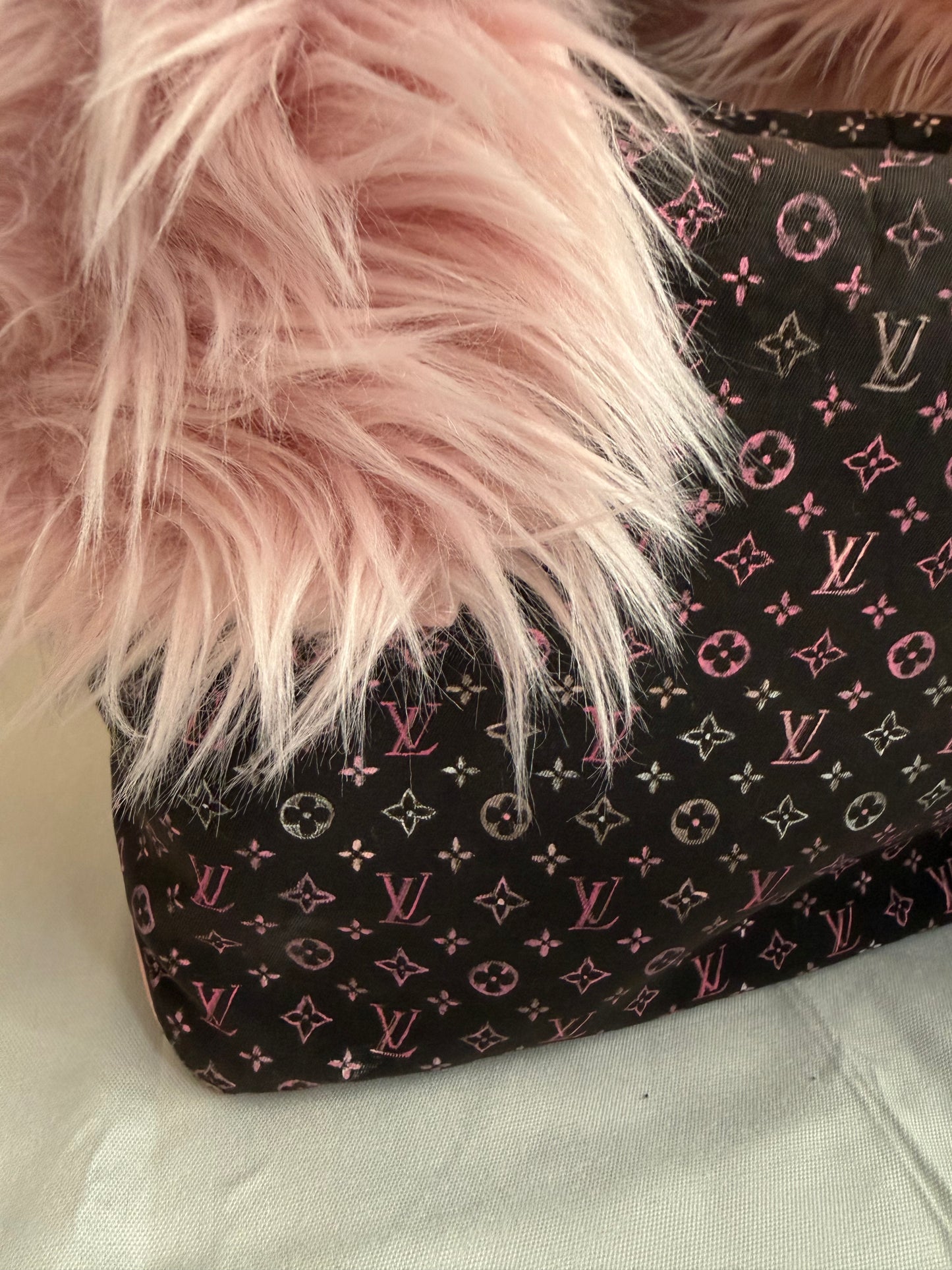 Vintage reworked Louis Vuitton Handbag. Authentic