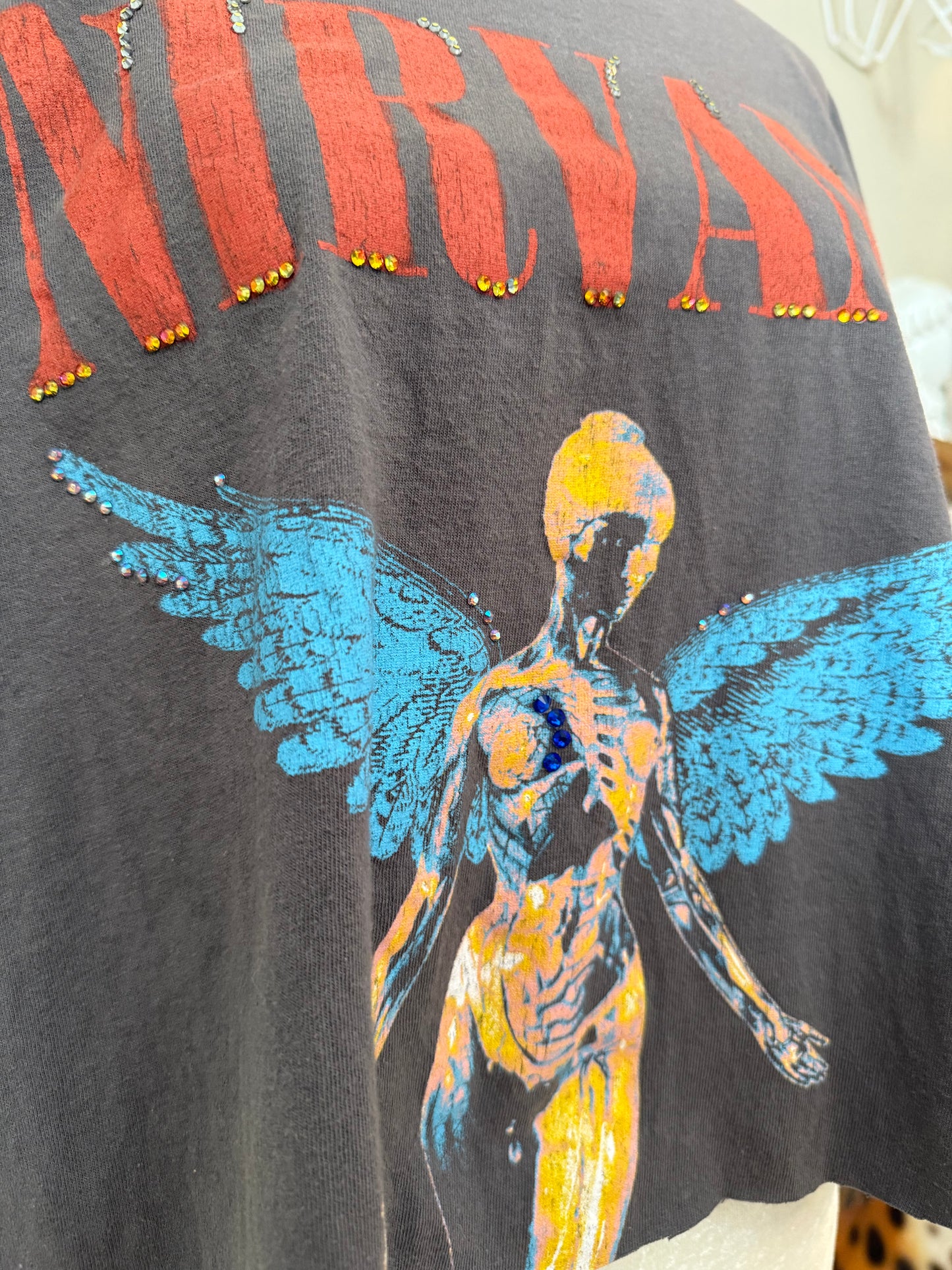 Nirvana Cropped Tee