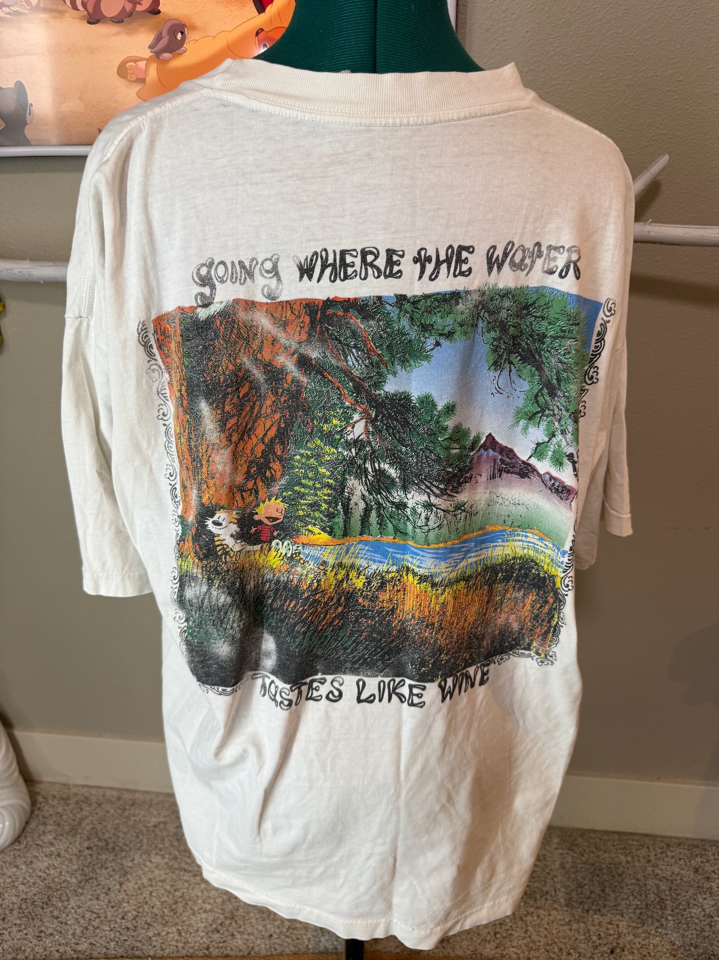 Vintage Calvin and Hobbes Grateful Dead Summer Tour