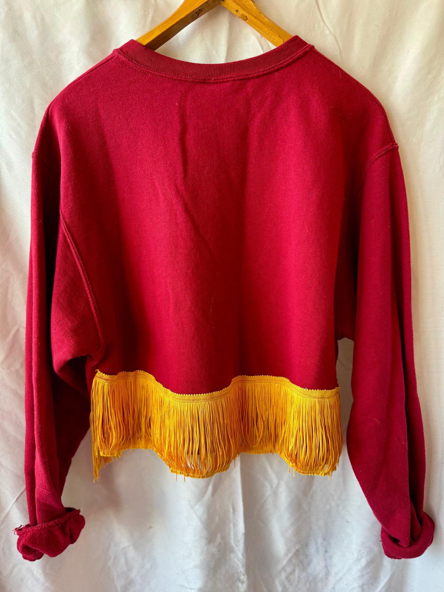 Cropped Iowa State Crewneck Sweatshirt