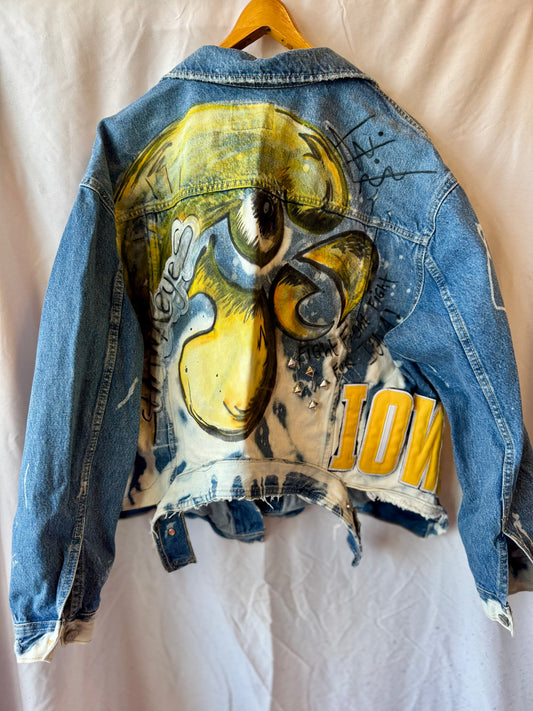 Hawkeye Bleached Denim Jacket