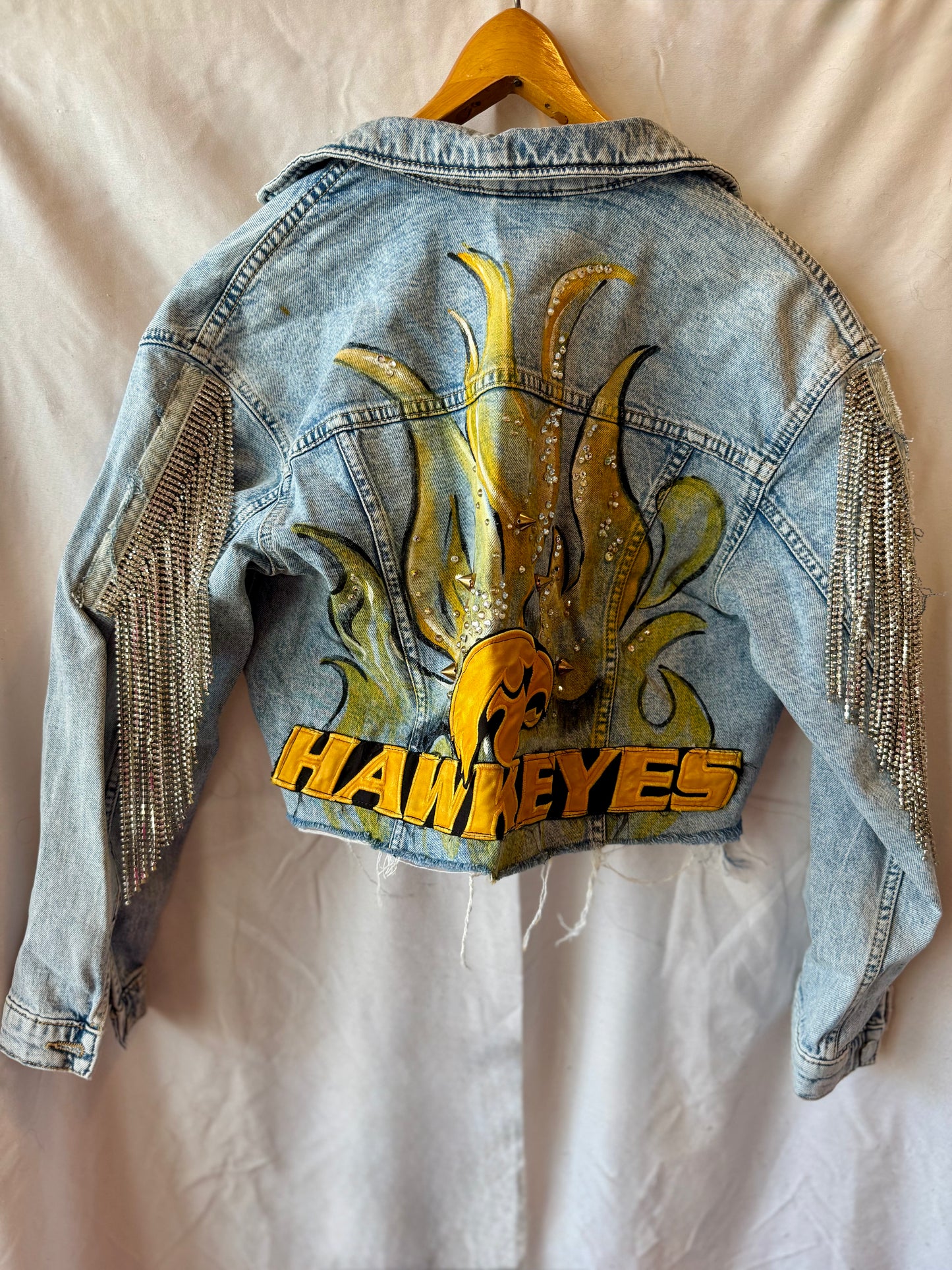 Hawkeye Fire Denim Jacket