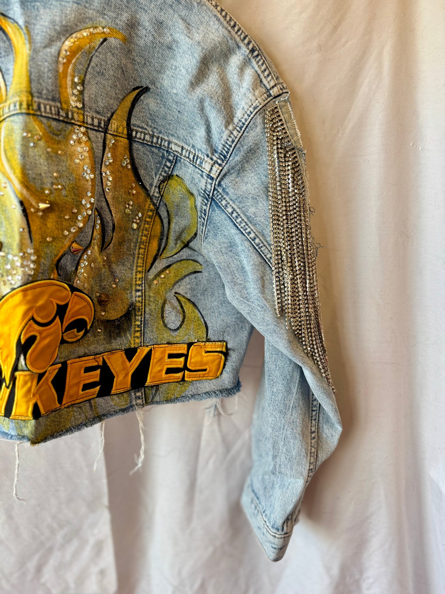 Hawkeye Fire Denim Jacket